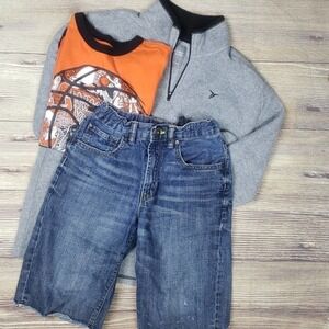 Boys Lot Gap Shorts Sz 10/12 Old Navy Childrens Place